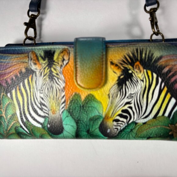 ANUSCHKA INDIA -PRISTINE NWT $128.00 MASTERPIECE PAINTING TOOK 6 WEEKS FOR TV
